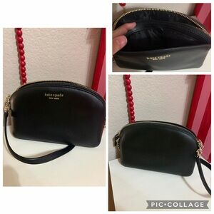 Kate Spade Black Leather Crossbody Bag